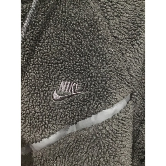 Nike Tech Fleece Sherpa Hoodie Jacket Men's M ICON Black Windrunner AQ2767-010 - Picture 2 of 7